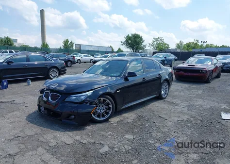 2010 BMW 535I z USA, uszkodzony, nr VIN WBANW1C55AC166688
